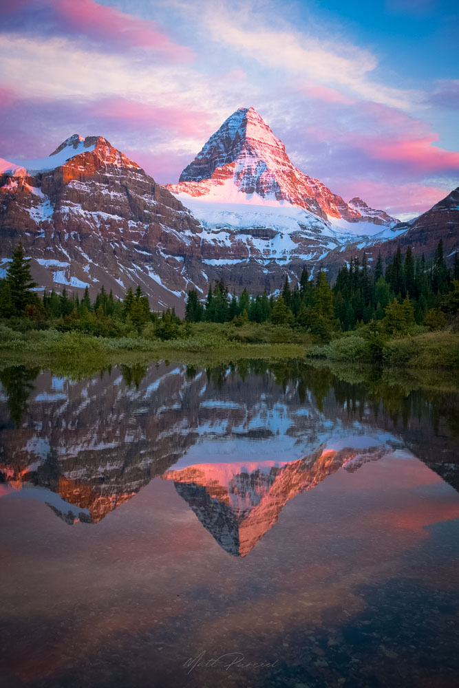 Mount Assiniboine, Sunset